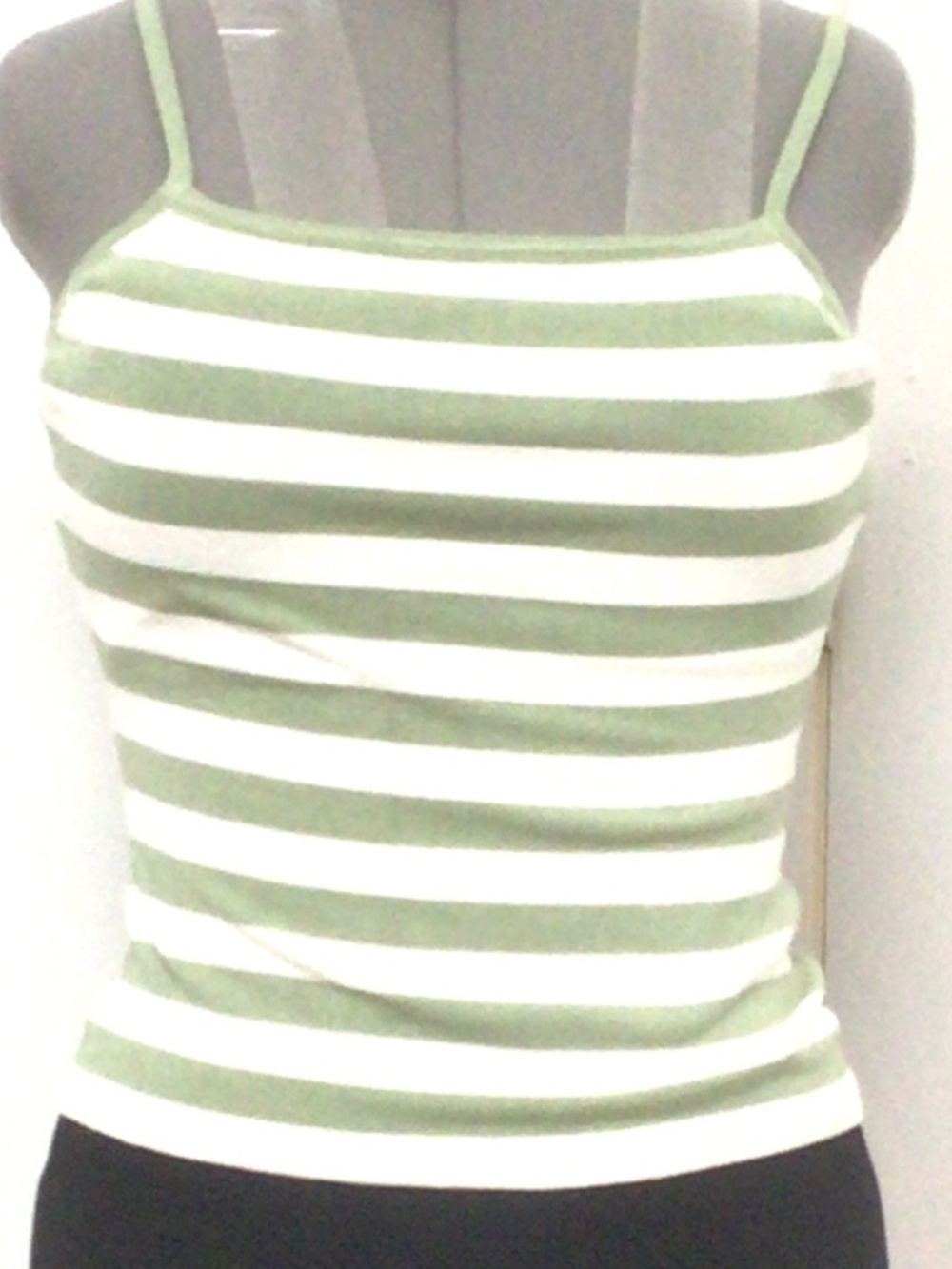 NWOT Amanda Vinci Striped Spaghetti Strap Cami/Tank